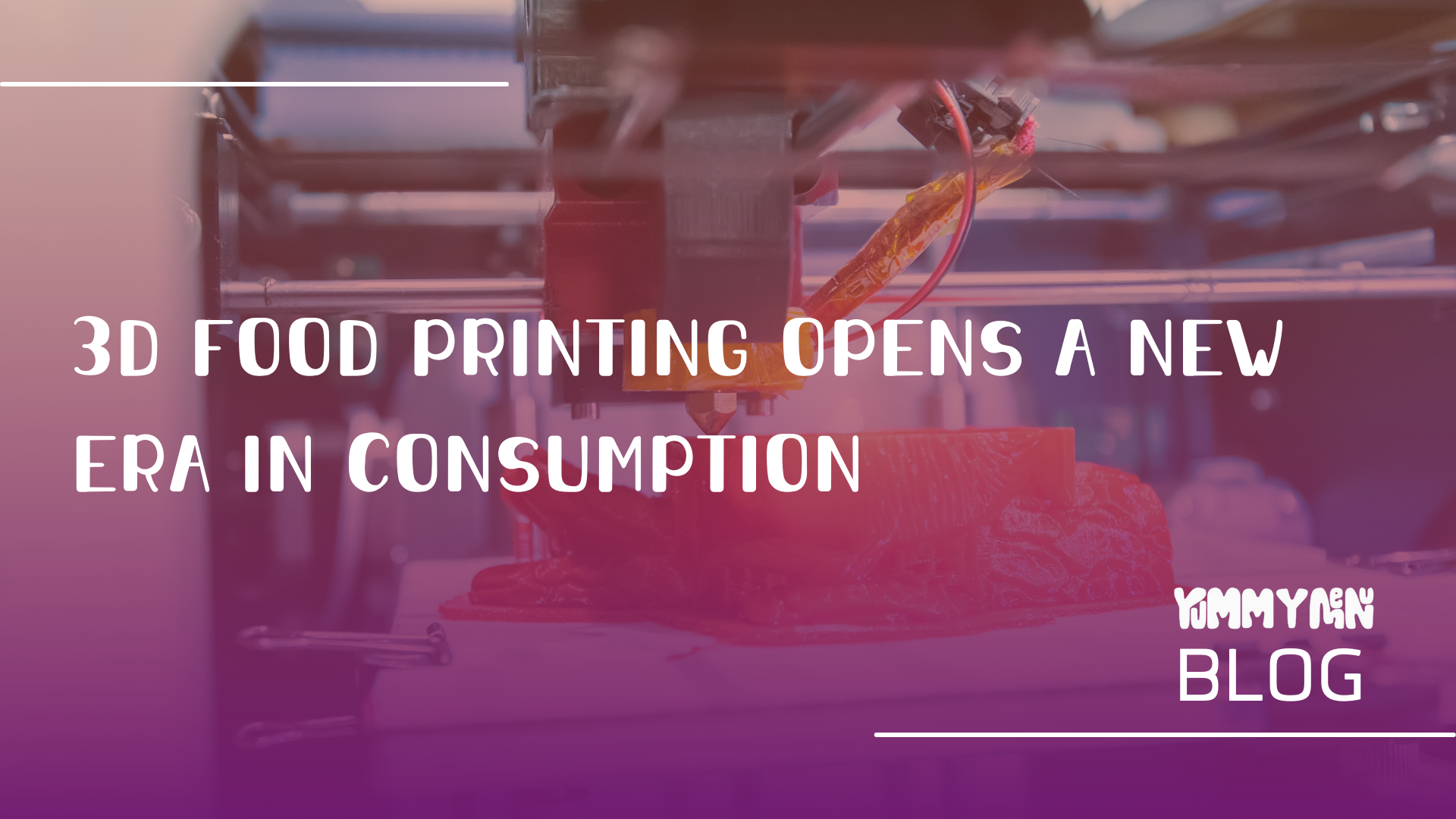 3D Food Printing Opens a New Era in Consumption