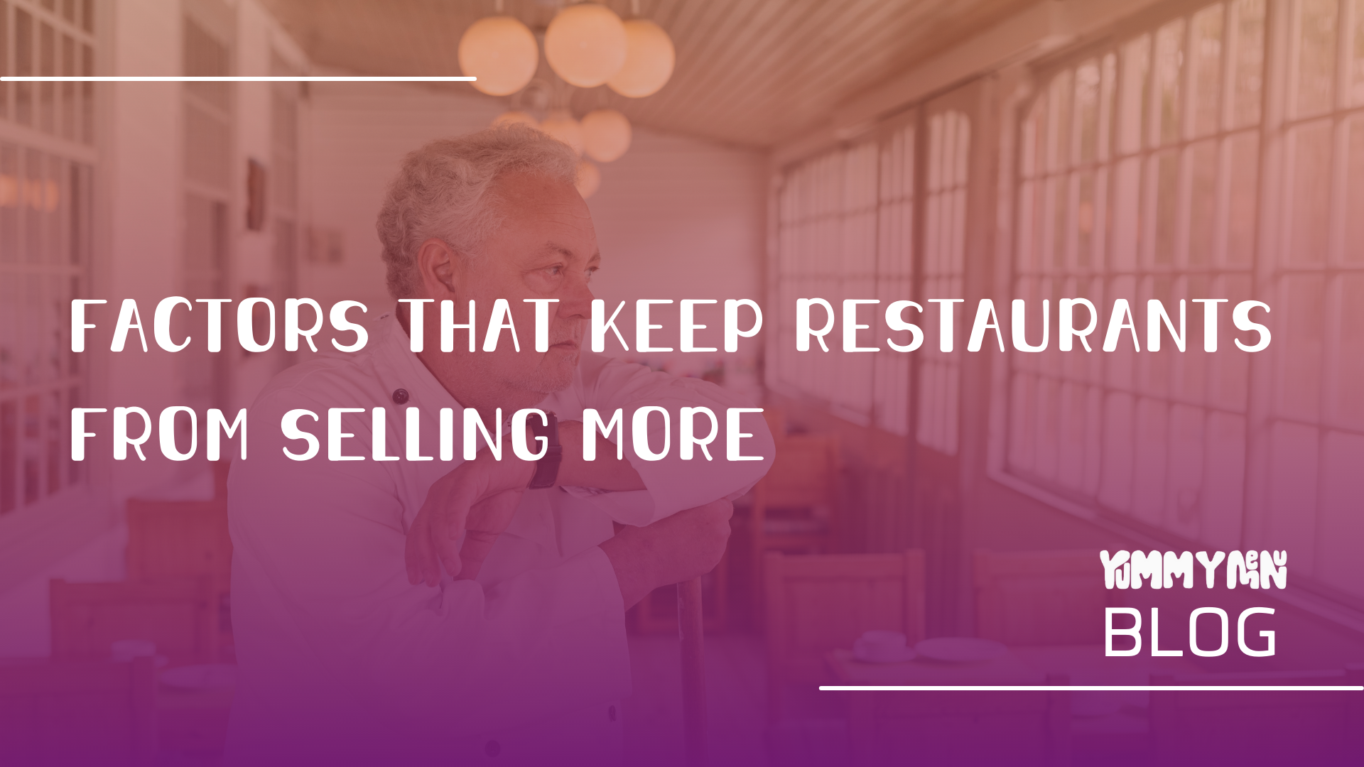 Faktoren, die Restaurants davon abhalten, mehr zu verkaufen