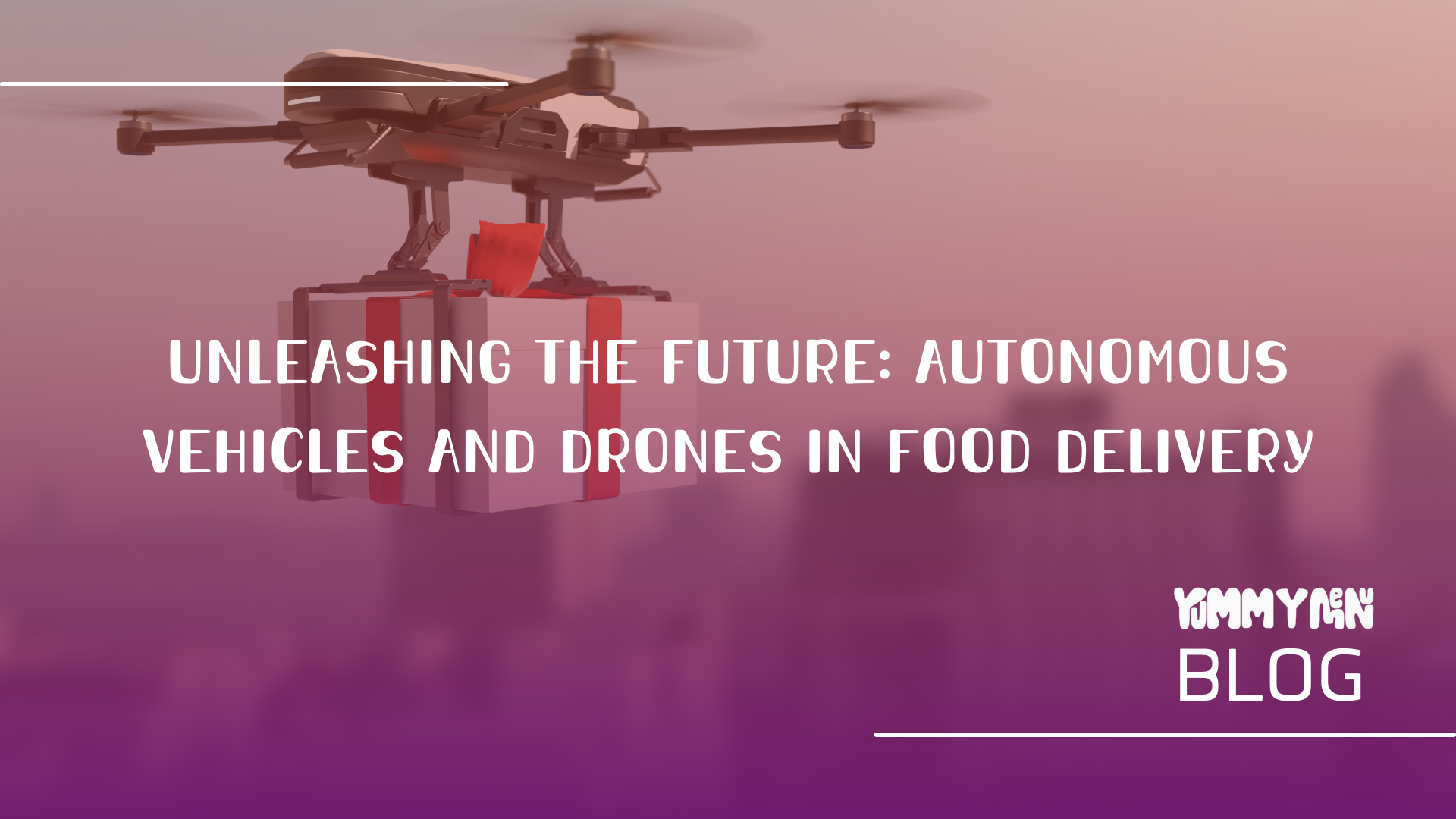 Die Zukunft entfesseln: Autonome Fahrzeuge und Drohnen bei der Lebensmittellieferung